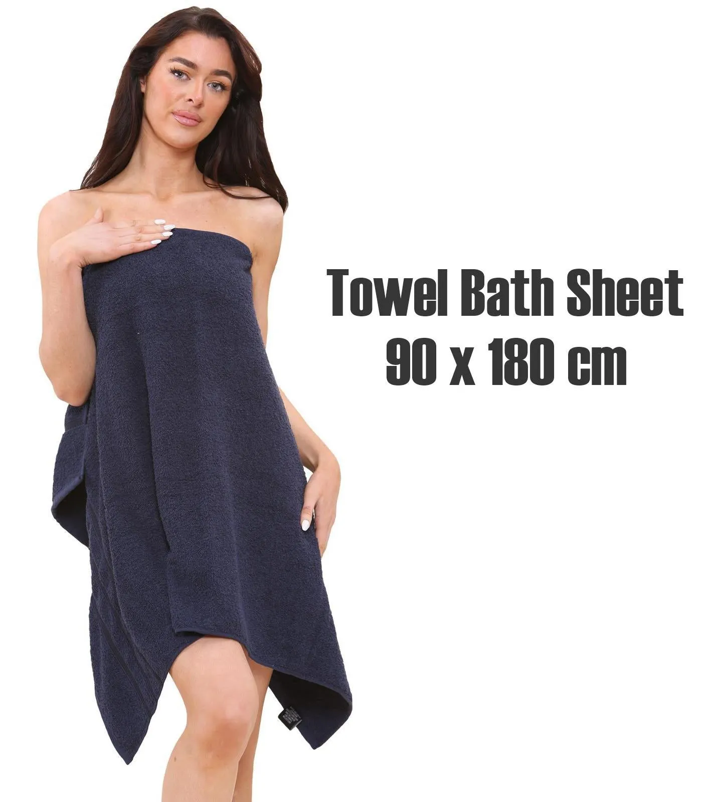 3 Pack Egyptian Cotton Soft Bathroom Towels