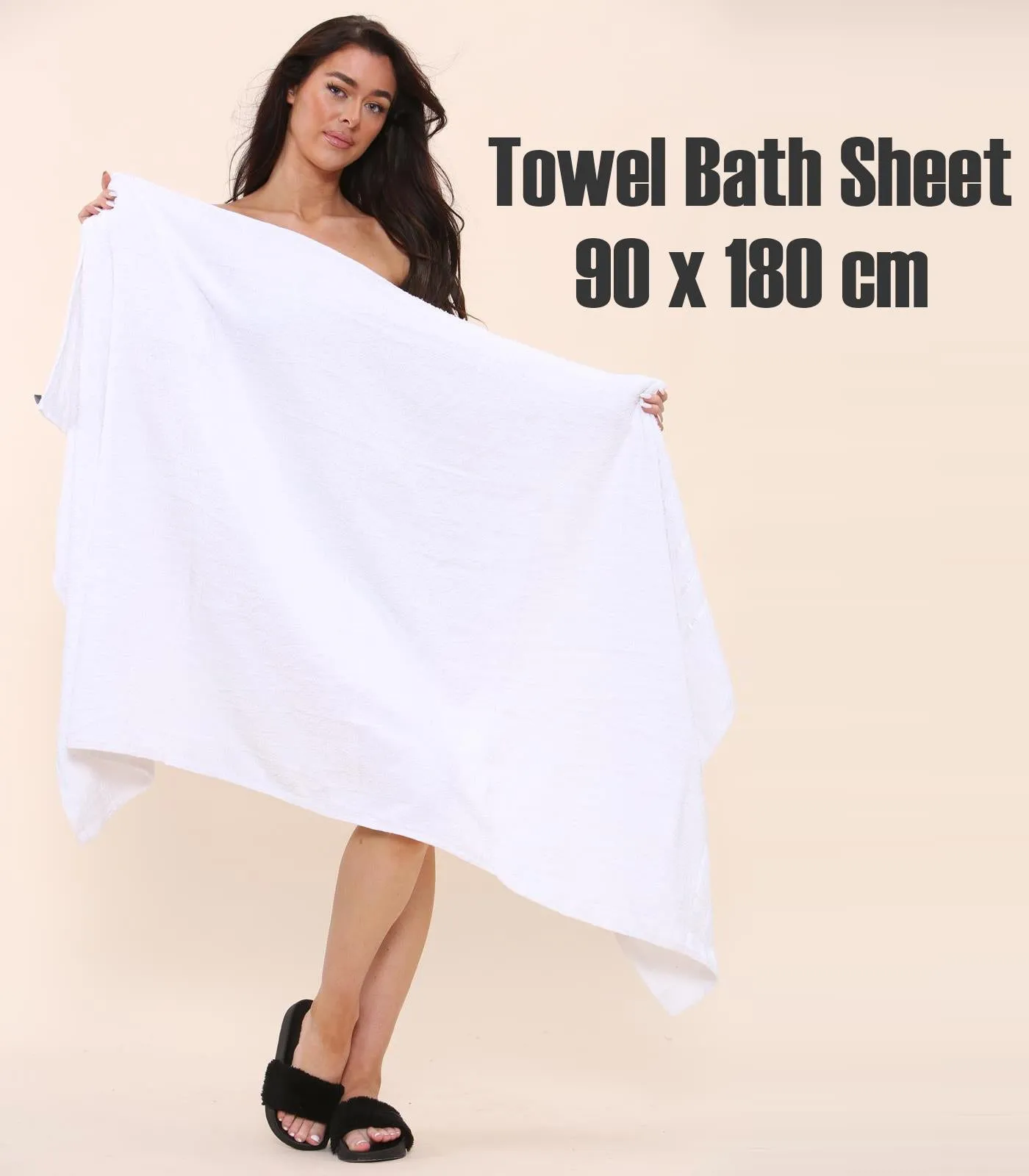 3 Pack Egyptian Cotton Soft Bathroom Towels