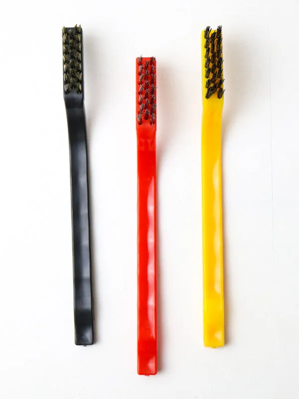 3 Pcs Wire Brush Set Multicolor