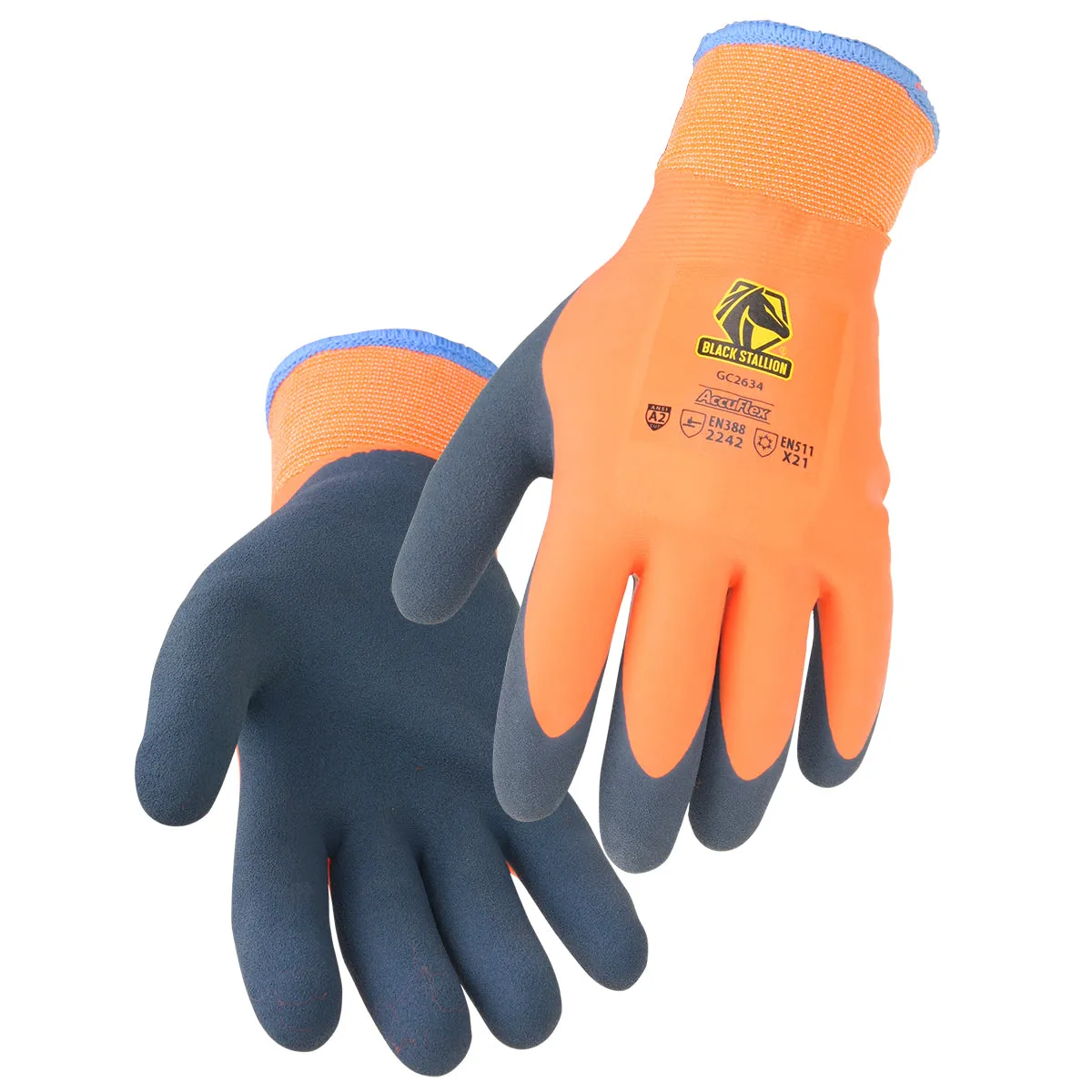 AccuFlex™ Double Latex Terry-Lined Winter Knit Glove