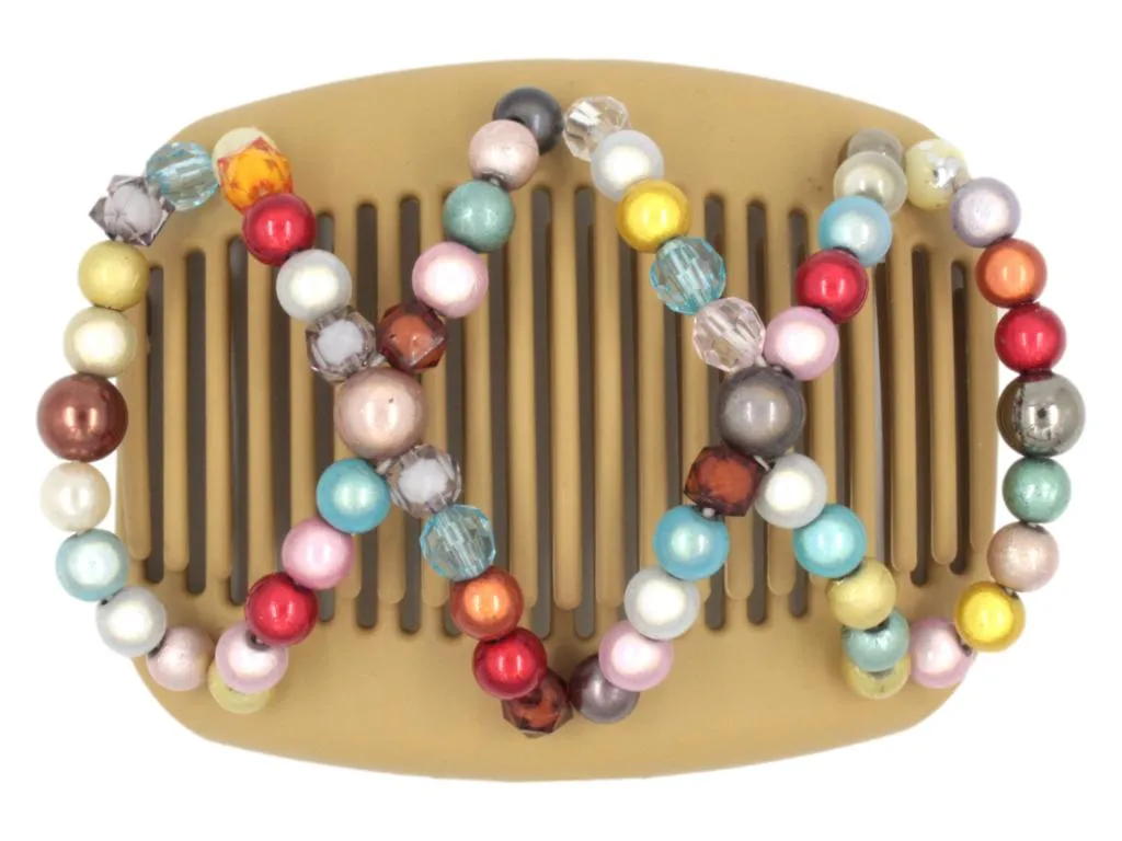 African Butterfly Hair Comb - Dalena Blonde 78