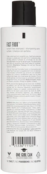 AG FAST FOOD Sulfate-free Shampoo