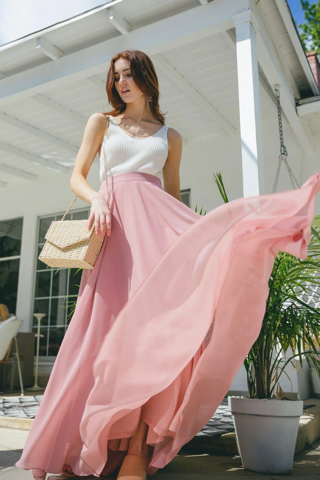 Amelia Full Maxi Skirt