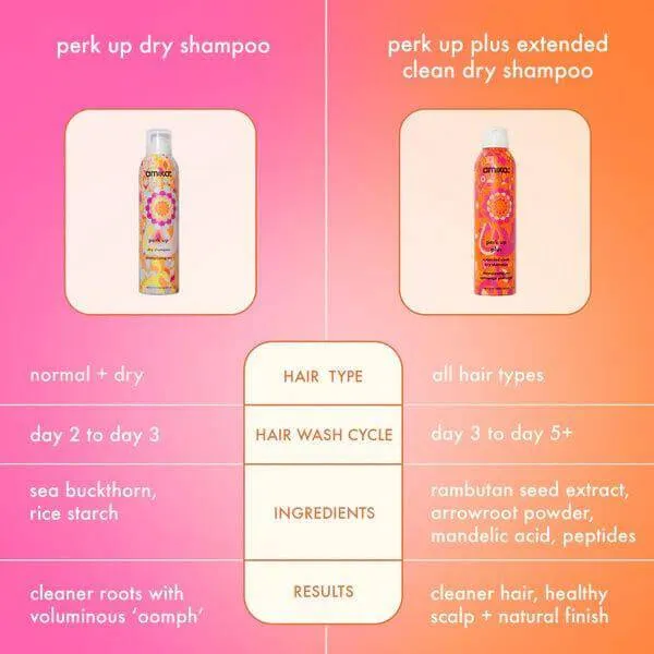 Amika Perk Up Plus Extended Clean Dry Shampoo