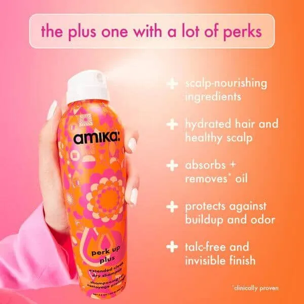 Amika Perk Up Plus Extended Clean Dry Shampoo