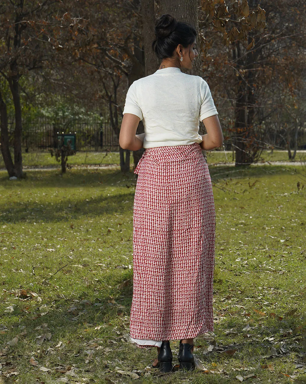 Anahat Wraparound Skirt