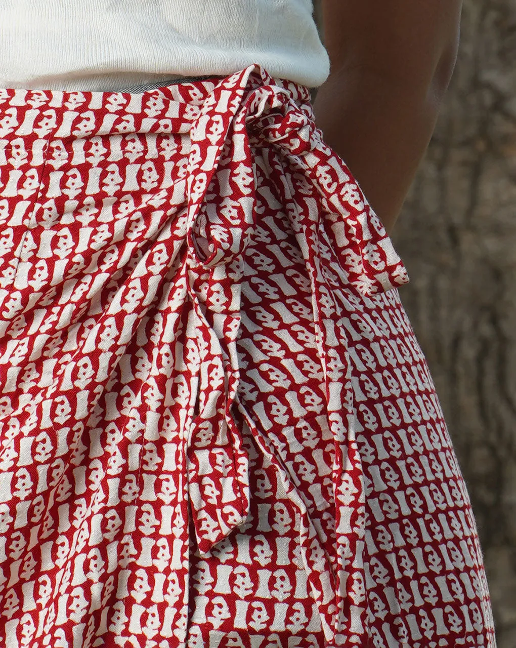 Anahat Wraparound Skirt