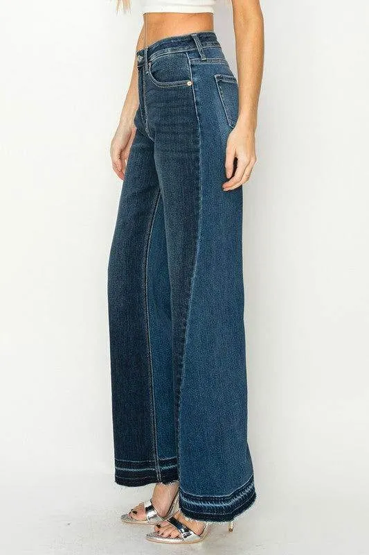 Artemis Vintage High Rise Relaxed Wide Leg Jeans