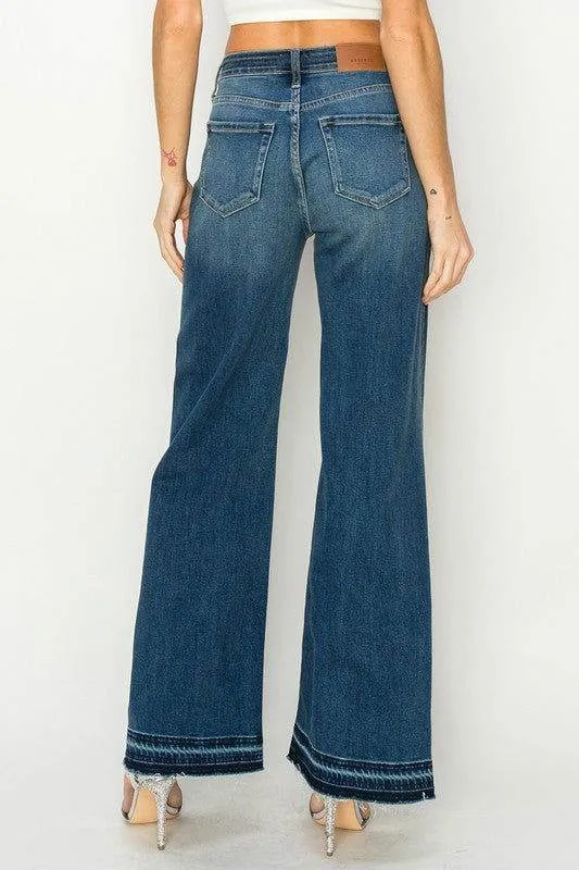 Artemis Vintage High Rise Relaxed Wide Leg Jeans