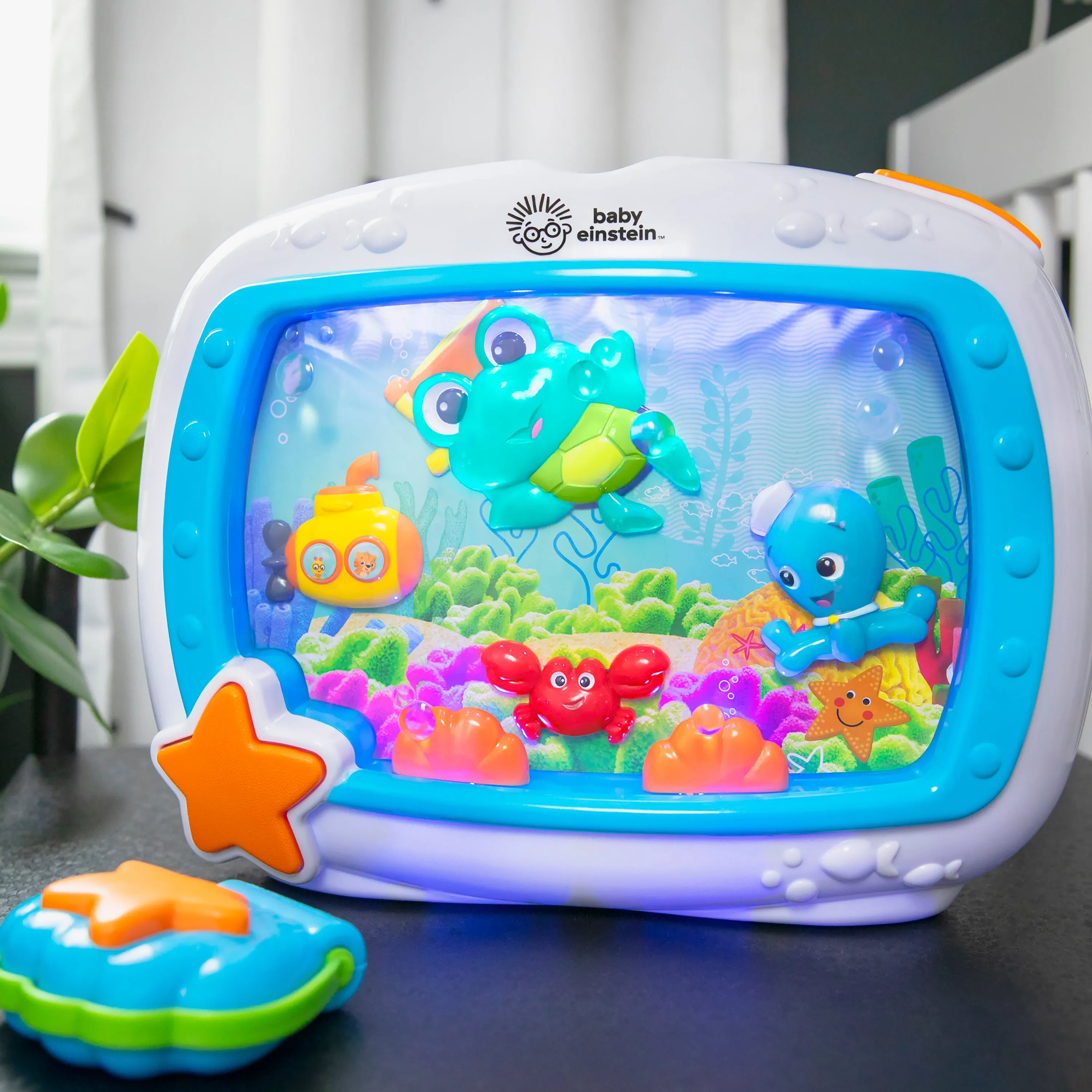 Baby Einstein Sea Dreams Soother Musical Crib Toy and Sound Machine