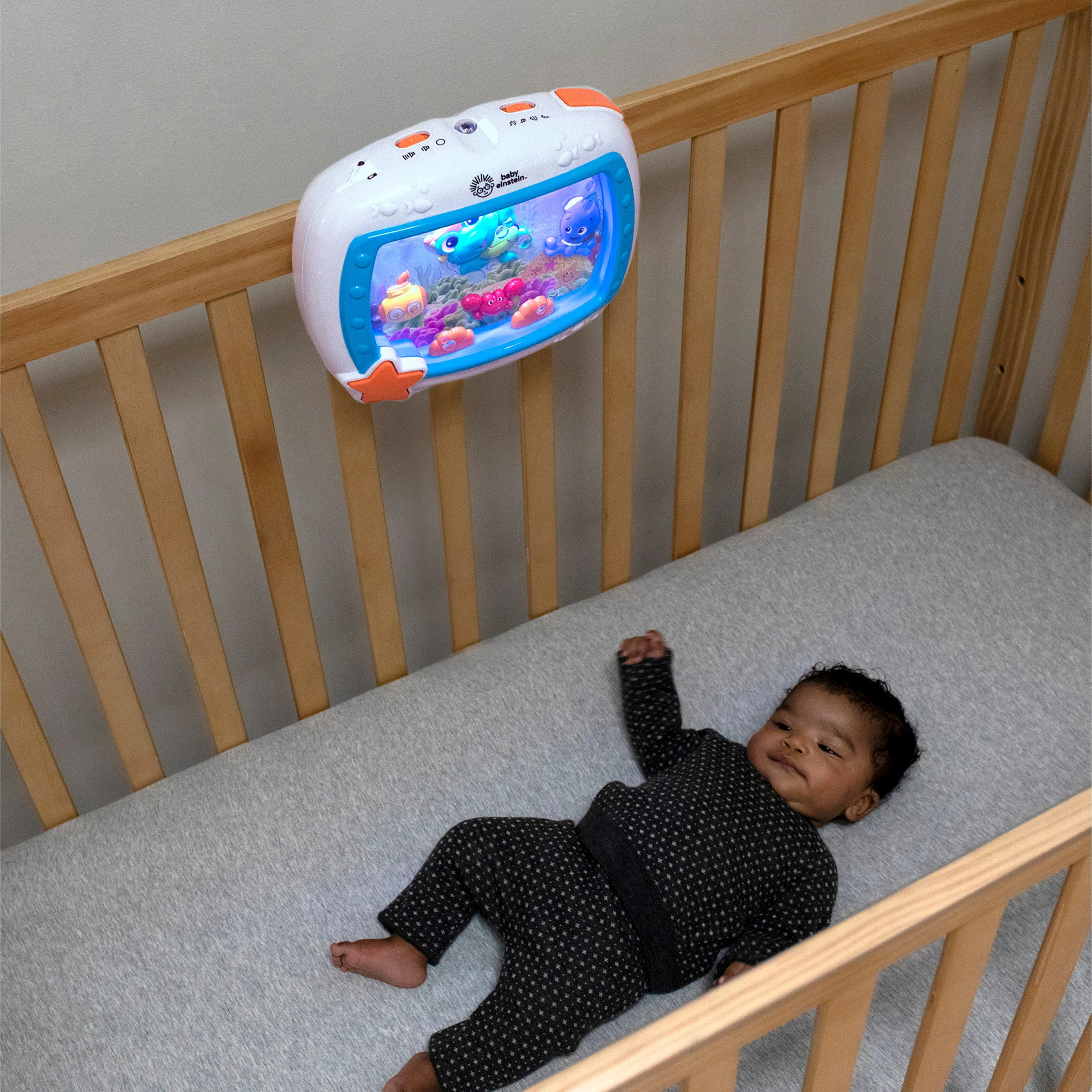 Baby Einstein Sea Dreams Soother Musical Crib Toy and Sound Machine