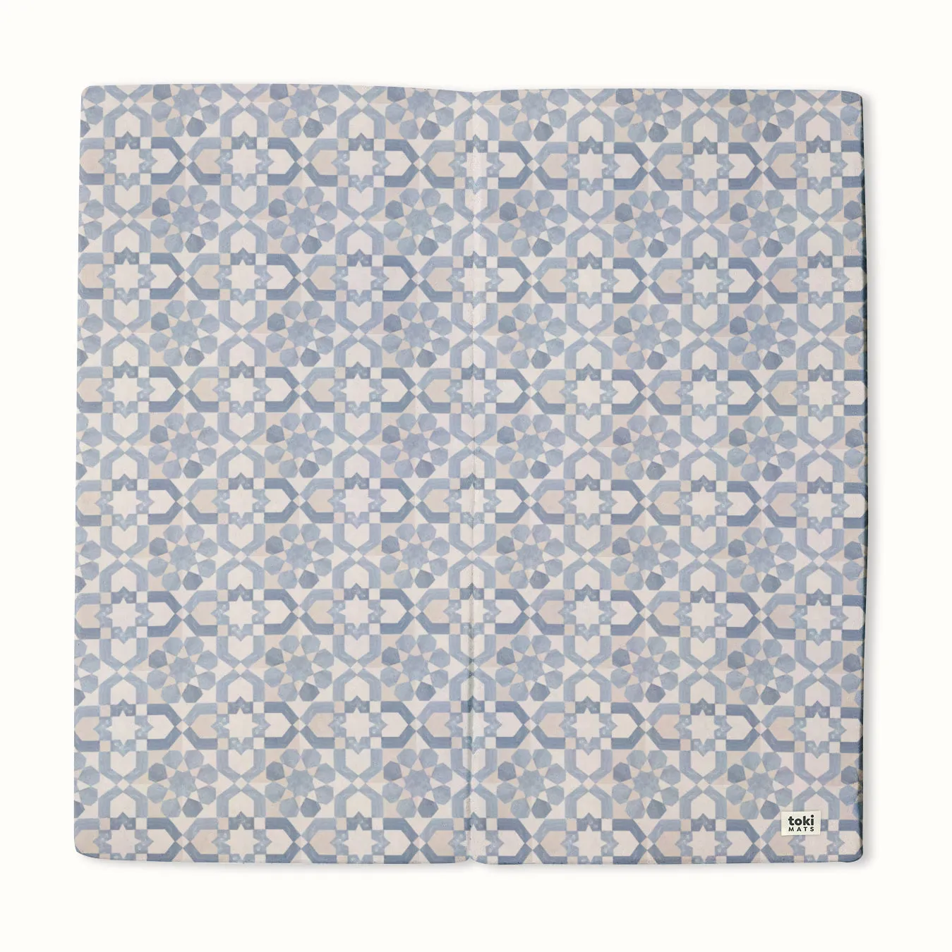 Blue Tile Mat