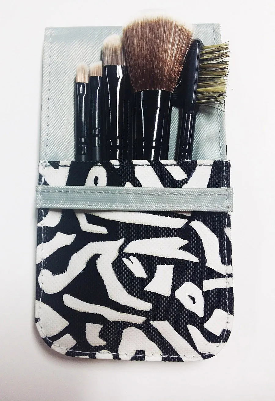 Charm Pocket 5-pc Brush Set