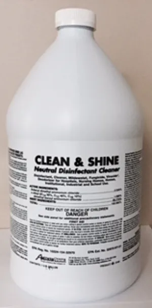 Clean & Shine Neutral Disinfectant - 1 Gallon