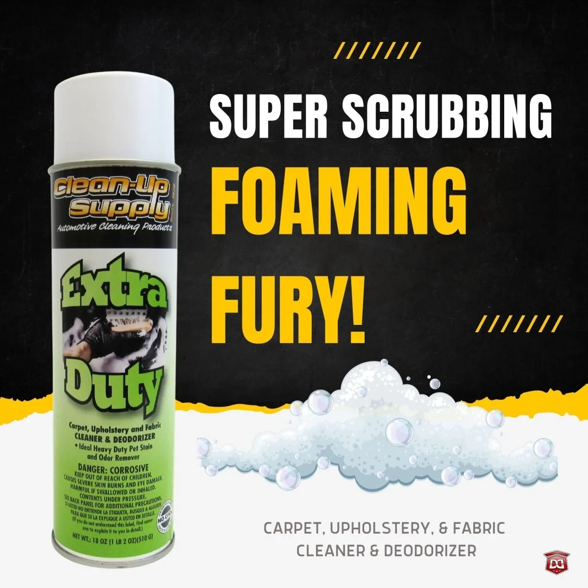 Clean-Up Supply Extra Duty Carpet & Upholstery Cleaner