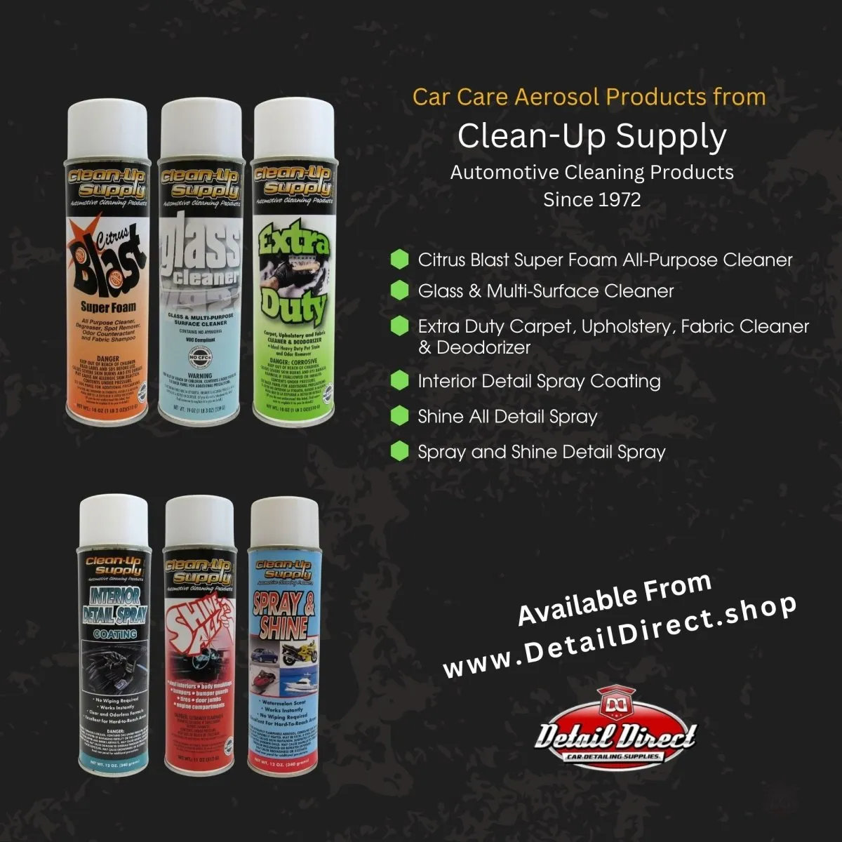 Clean-Up Supply Extra Duty Carpet & Upholstery Cleaner