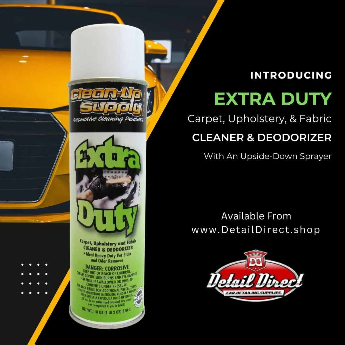 Clean-Up Supply Extra Duty Carpet & Upholstery Cleaner