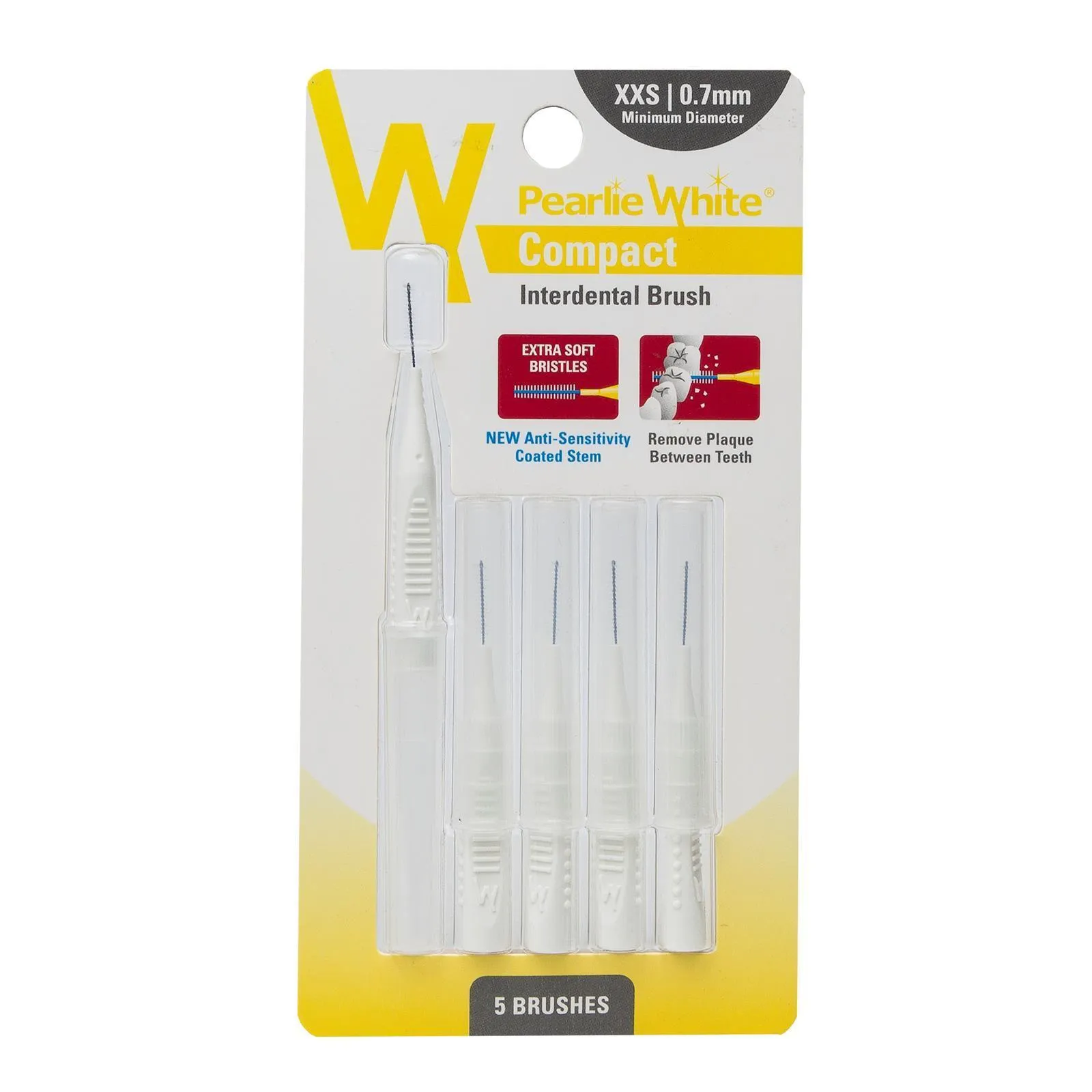 Compact Interdental Brushes | - Pack of 5s