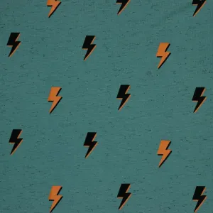 Cotton Jersey - Lightening Bolt