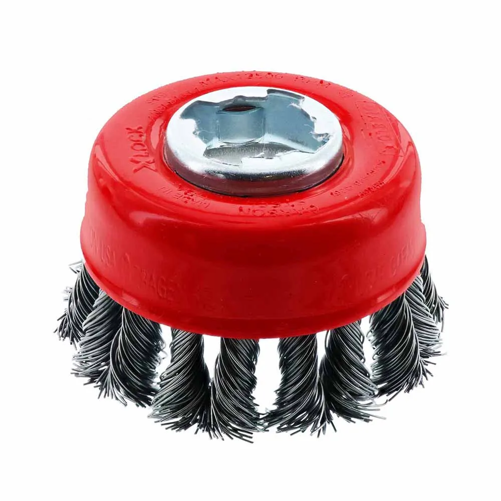 Diablo DPB275XKCC01F 2-3/4" X-LOCK Carbon Steel Knot Cup Brush