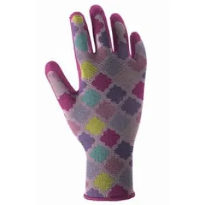 Garden Gloves, Nitrile-Dipped, Youth Girl's