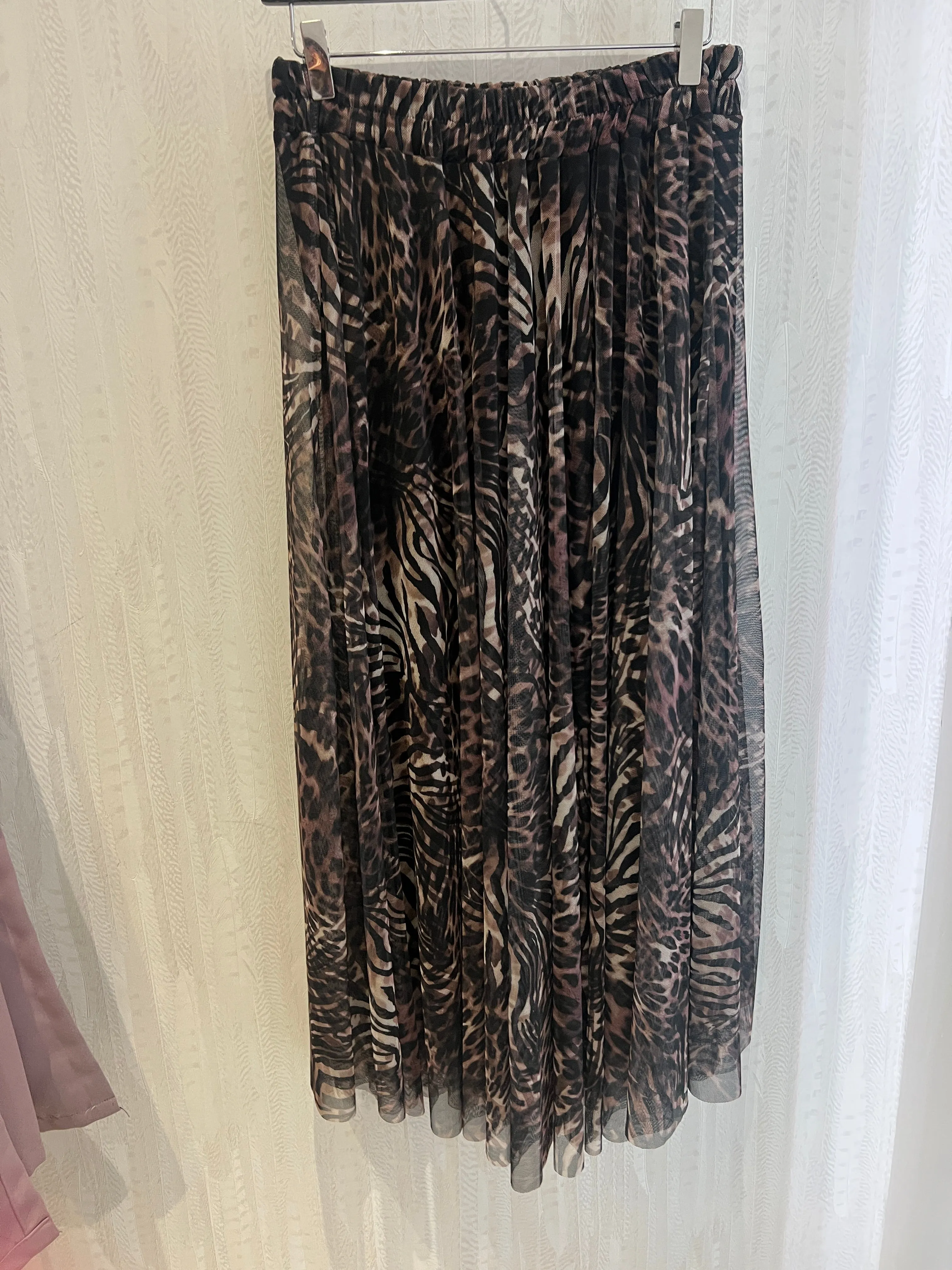 Genesis Animal Print Skirt