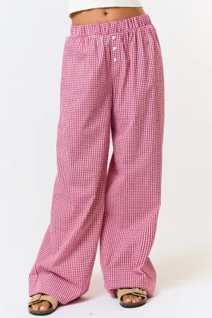 Gingham Lounge Pant