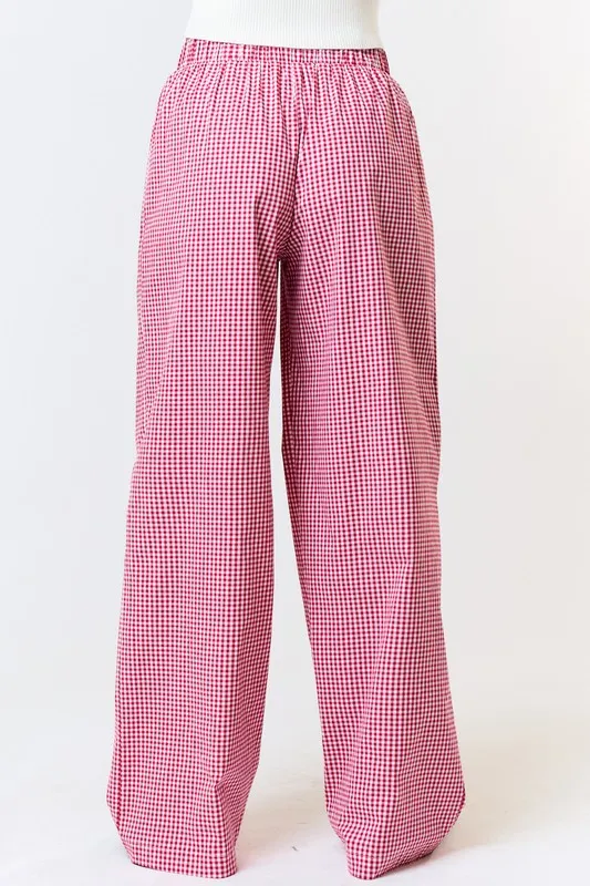 Gingham Lounge Pant