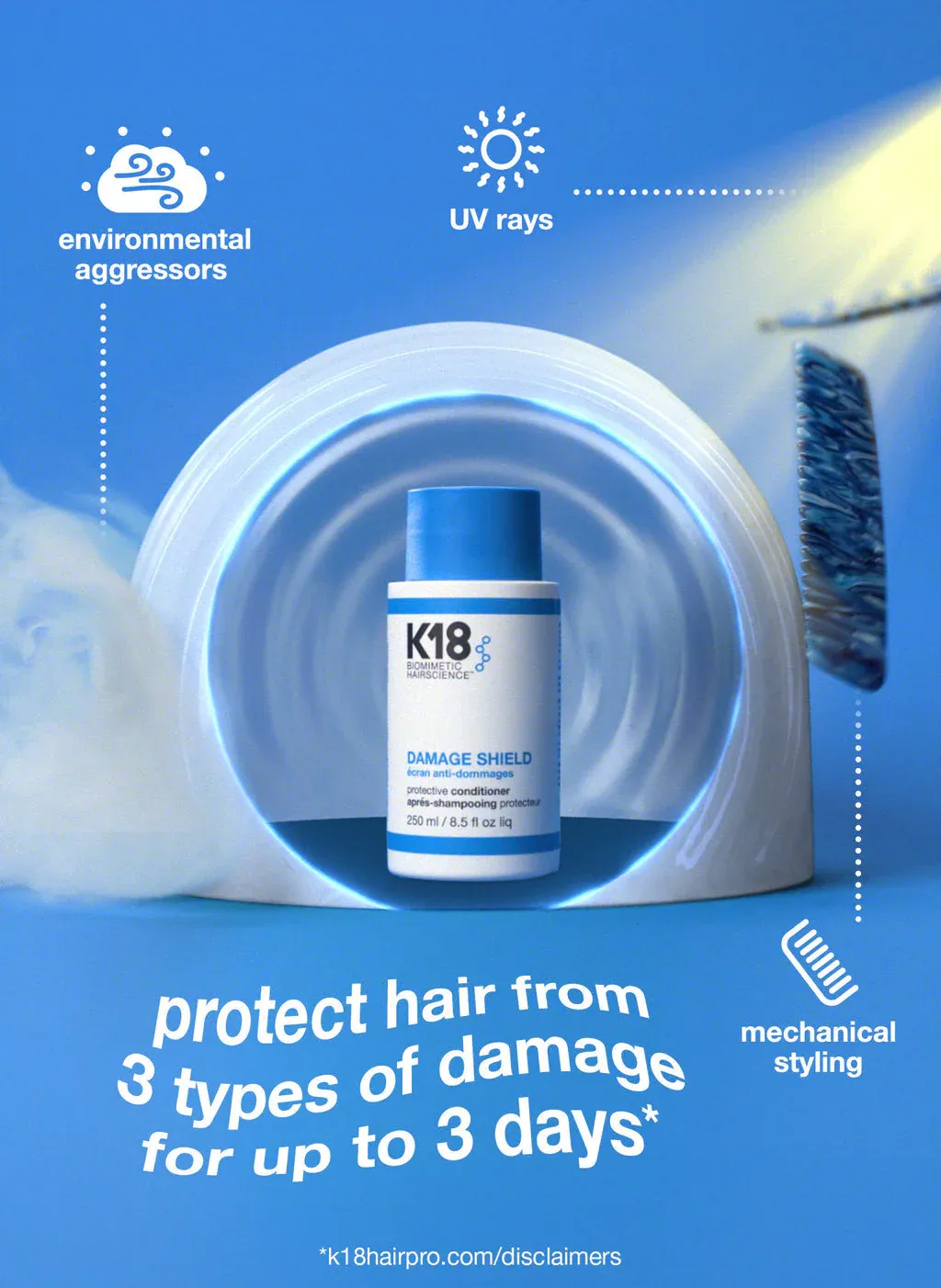 K18 Damage Shield pH Protective Conditioner 250ml