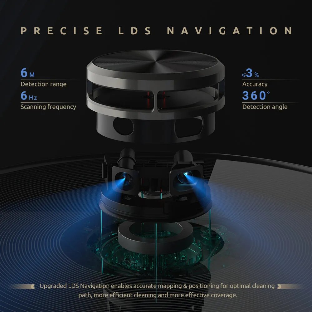 <span>Kyvol Cybovac S31 Robot Vacuum</span> <br /> <span>The Smart Laser Robot Vacuum With Self-Emptying Dustbin</span>