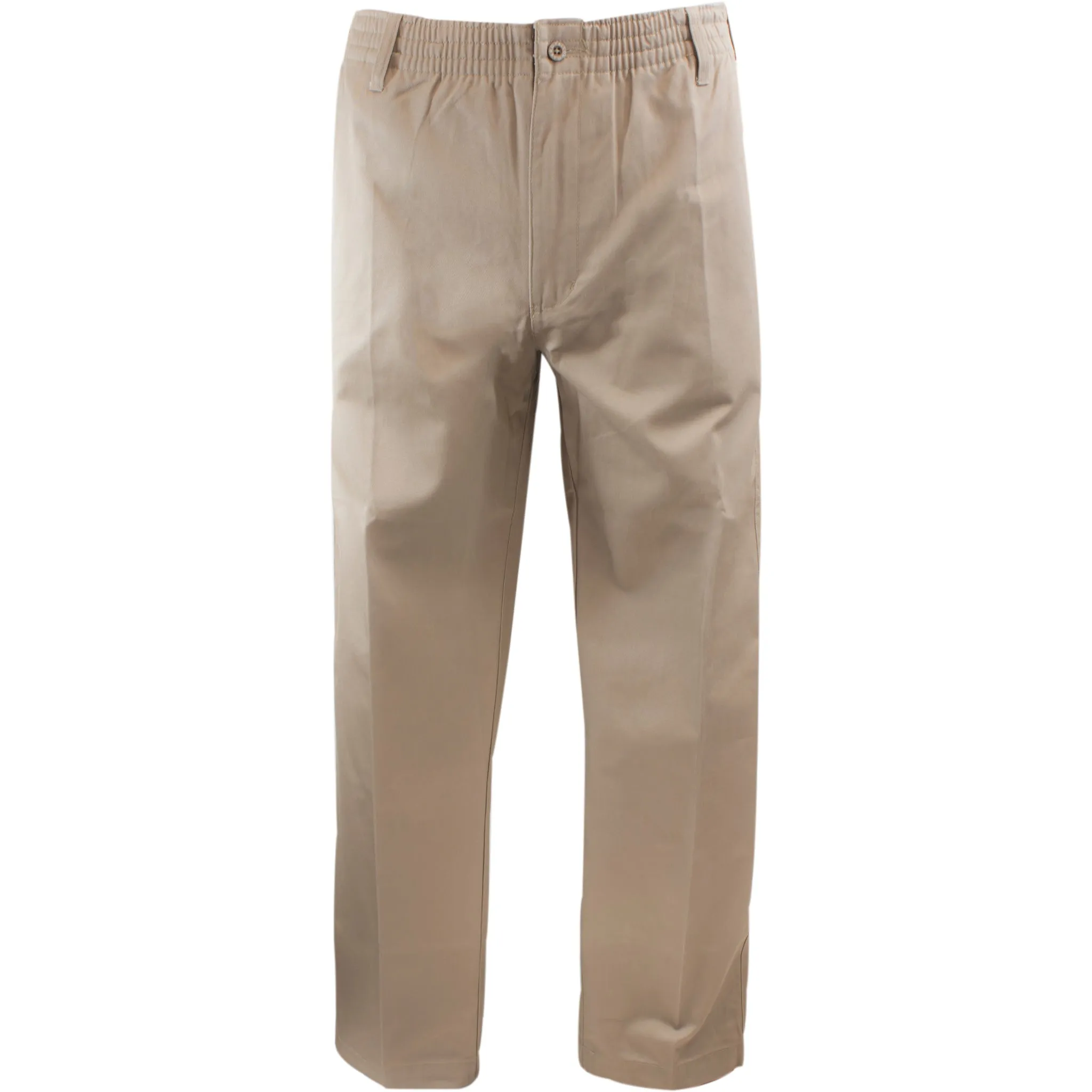 Men's Twill Full-Elastic Waist Pants