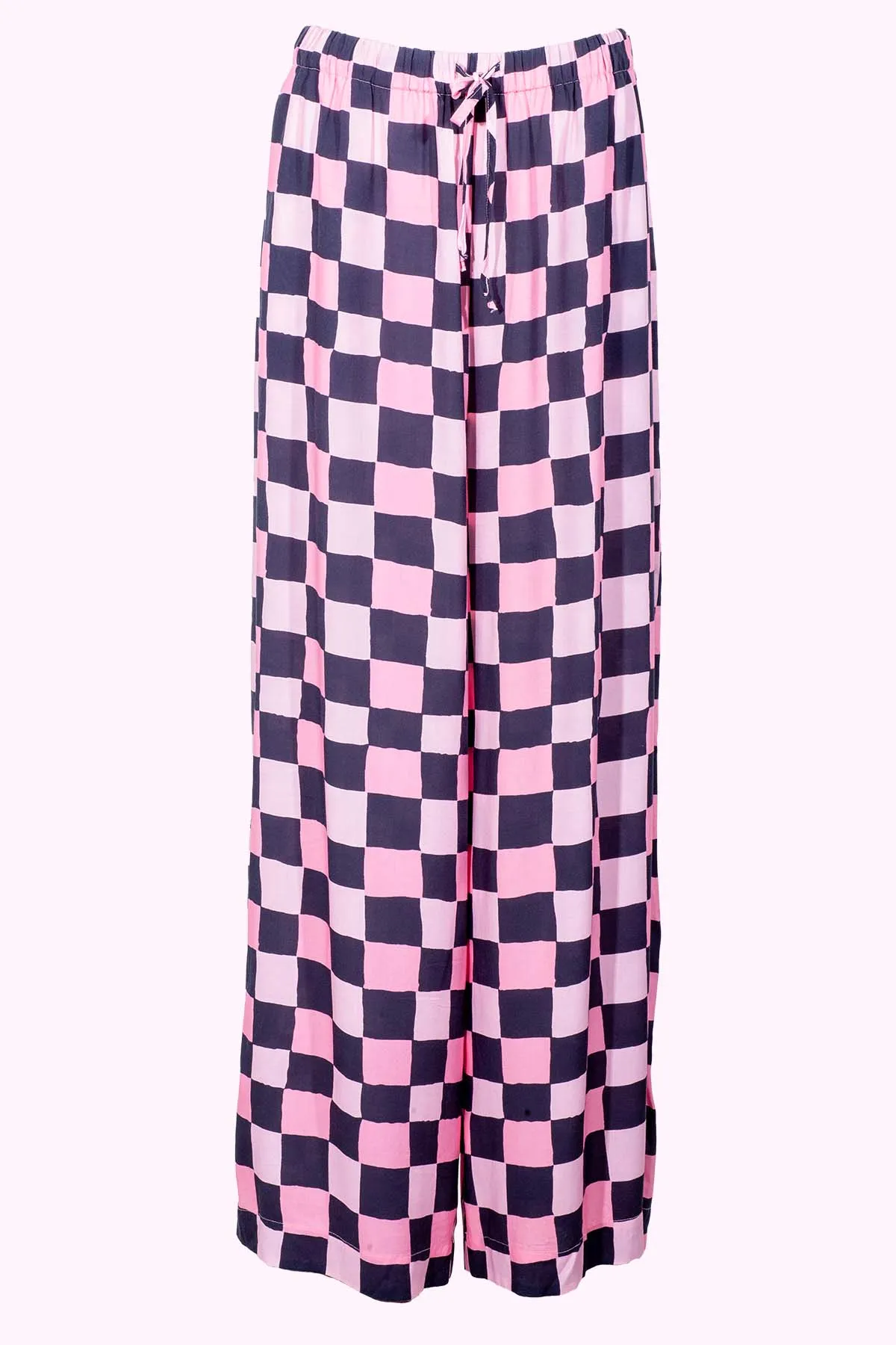 Miami Pants - Pink Check