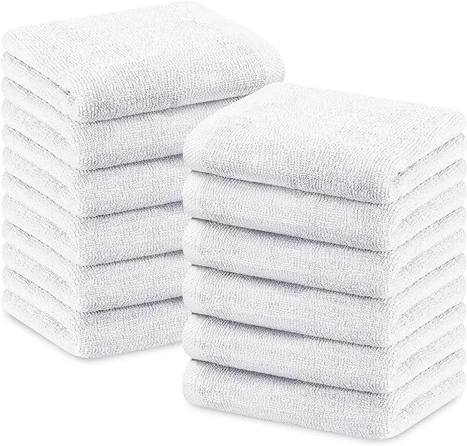 Multi-Pack Hotel Bath Sheets 500gsm Super Absorbent Quick Dry Soft Cotton Towels White Grey for B&Bs and Hospitals OLIVIA ROCCO