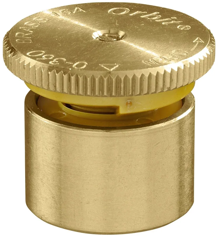 Orbit 53574 Spray Head Nozzle Female Thread, Female Thread, 15 ft, Brass :EA: QUANTITY: 24