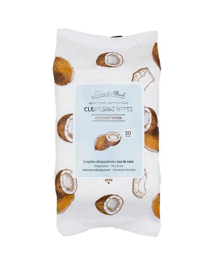 Pineapple Beauty Olivia and Alisson Water Cleansing Wipes - Coconut