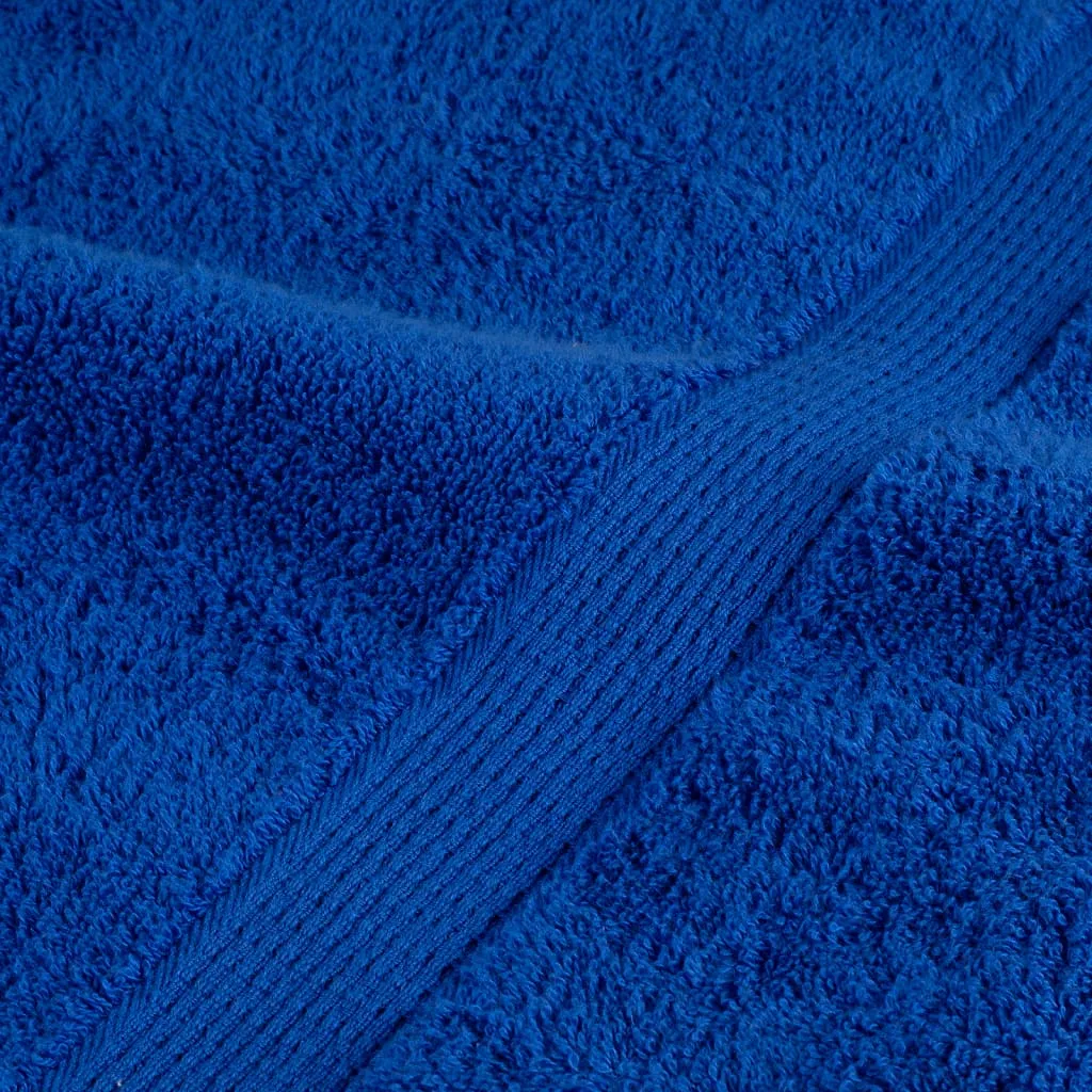 Premium Sauna Towels 4pcs Blue 80x200cm 600gsm 100% Cotton