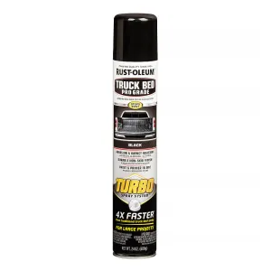 RUST-OLEUM Truck Bed Liner Pro Black Turbo Spray 680g Aerosol