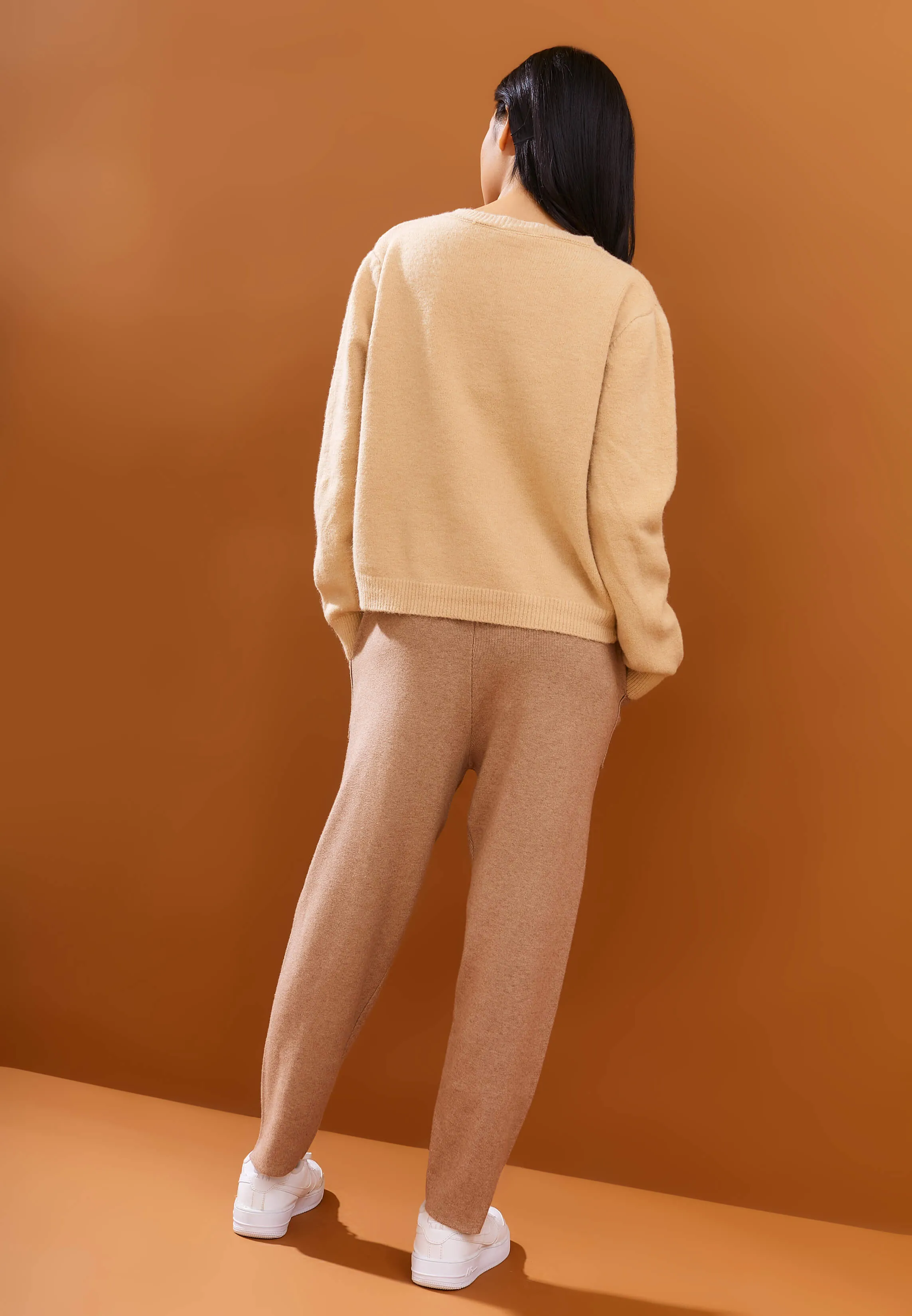 Sand Knit Winter Relaxed Pants