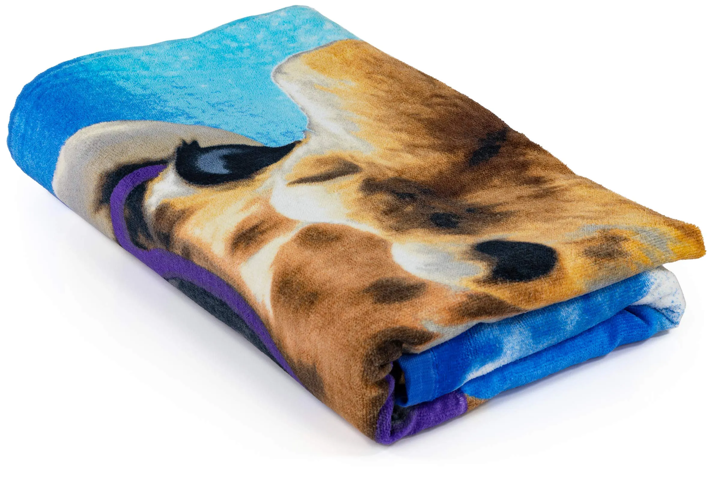 Selfie Super Soft Plush Cotton Beach Bath Pool Towel (Giraffe)