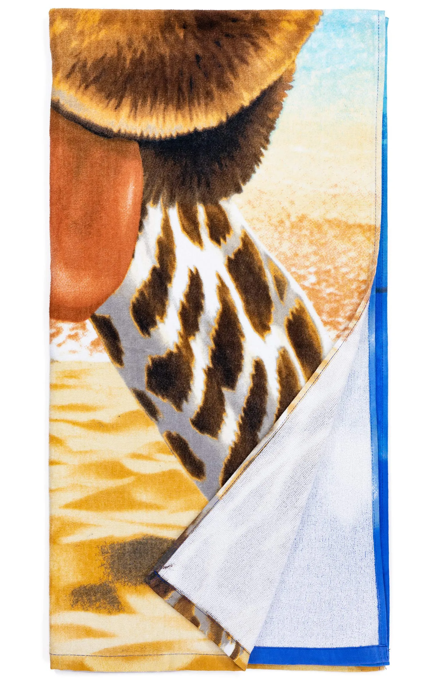 Selfie Super Soft Plush Cotton Beach Bath Pool Towel (Giraffe)