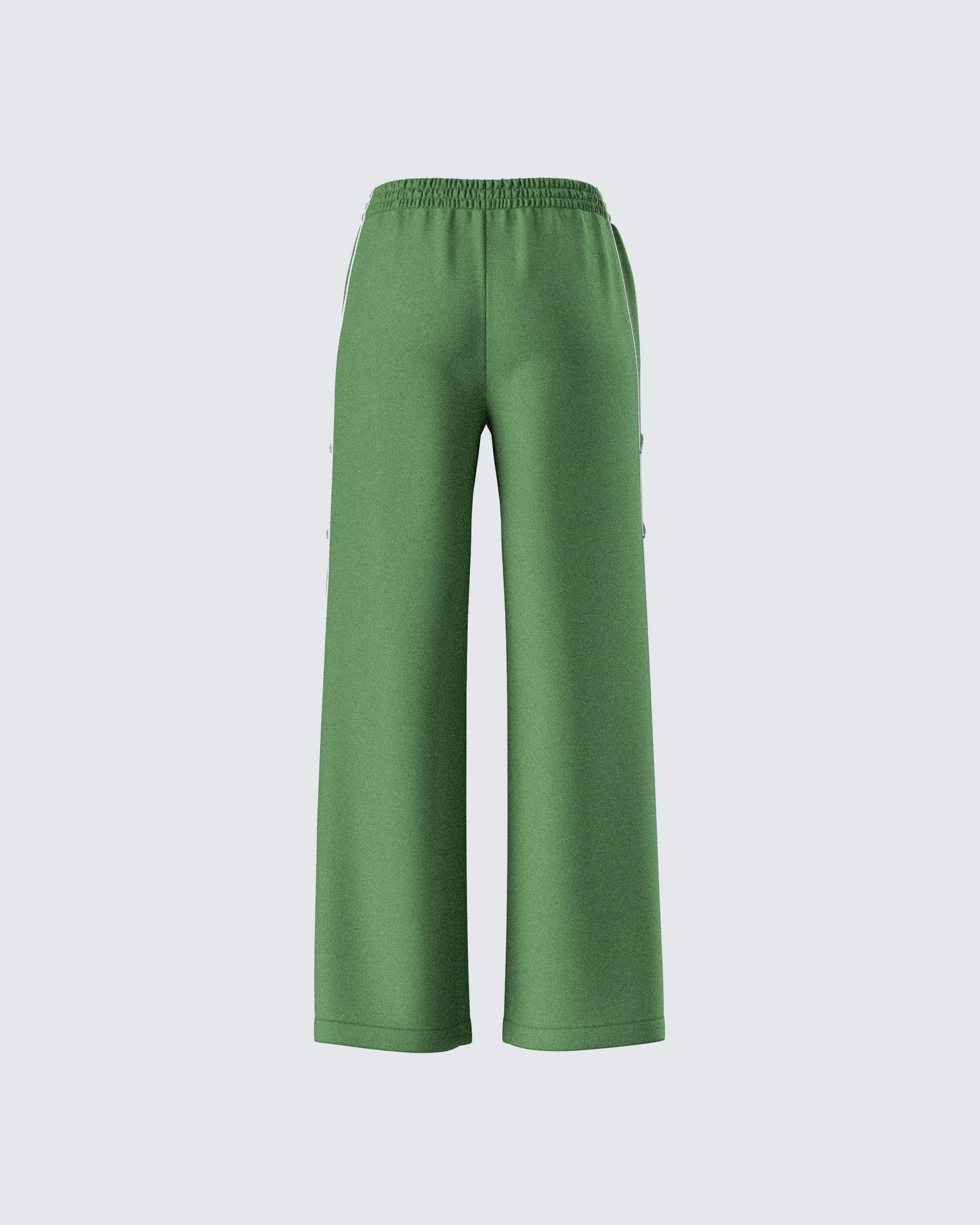 Sidonia Baggy Green Track Pants