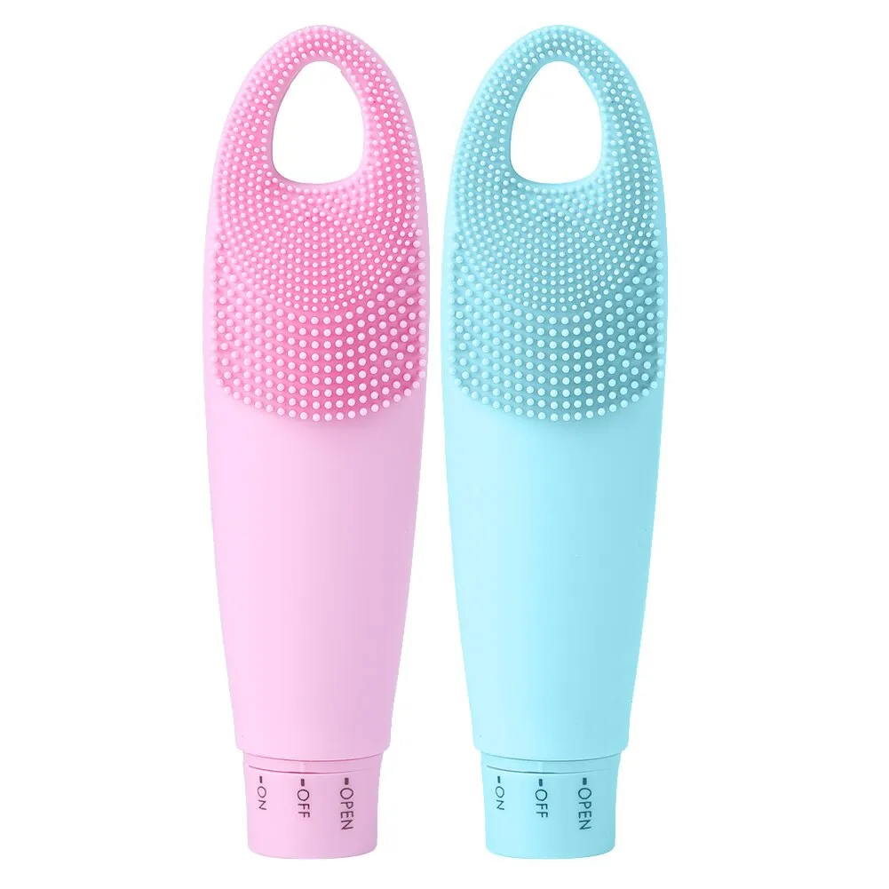 Silicone Face Cleansing Brush Blackhead Acne Removal Rechargeable Instrument Blackhead Deep Cleaning Face Brushes