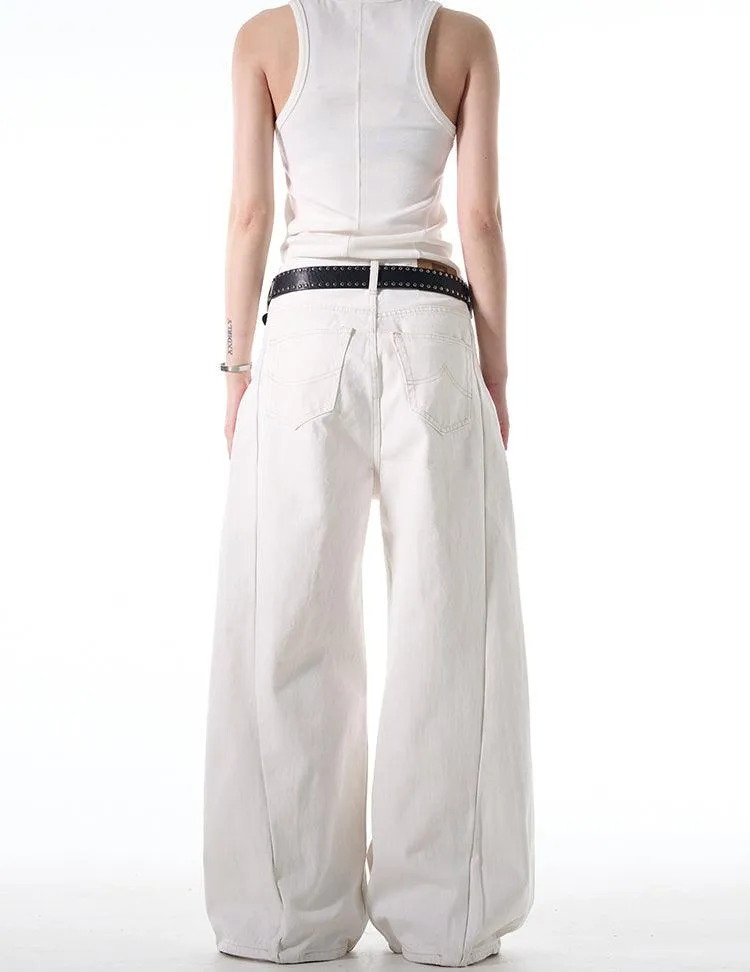 SOLAR WIDE-LEG JEANS