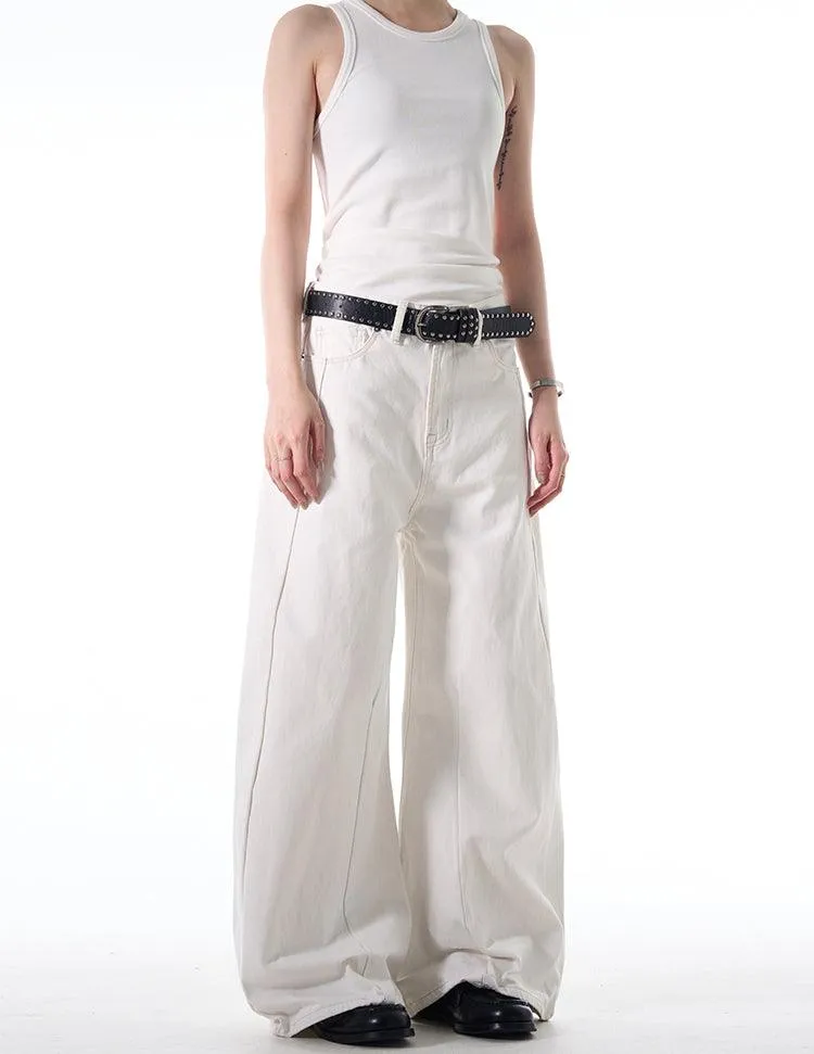 SOLAR WIDE-LEG JEANS