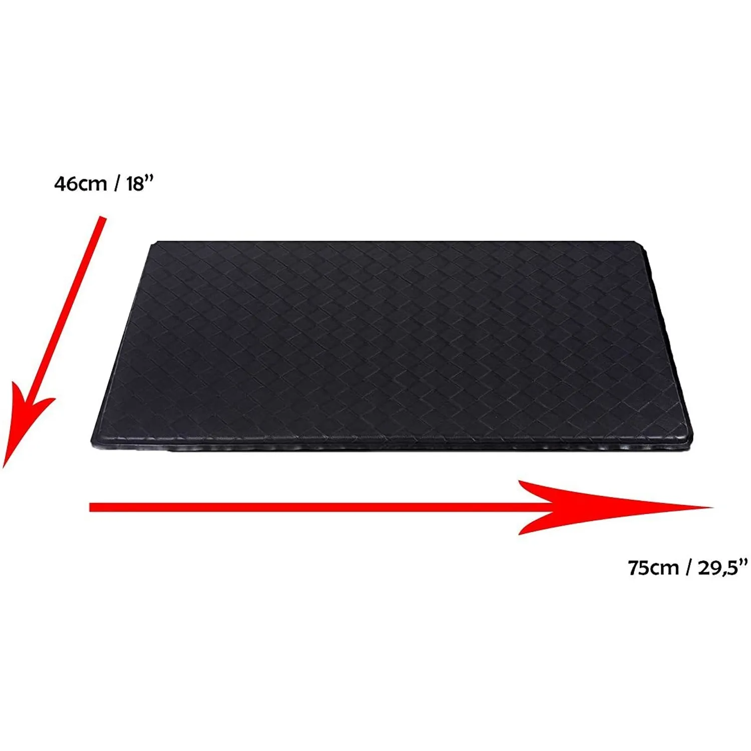 Standing Desk Anti-Fatigue Mat (Black)