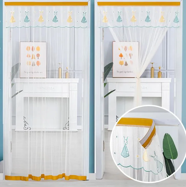 Summer Anti-Mosquito Single-Screen Door Curtain, HG0040