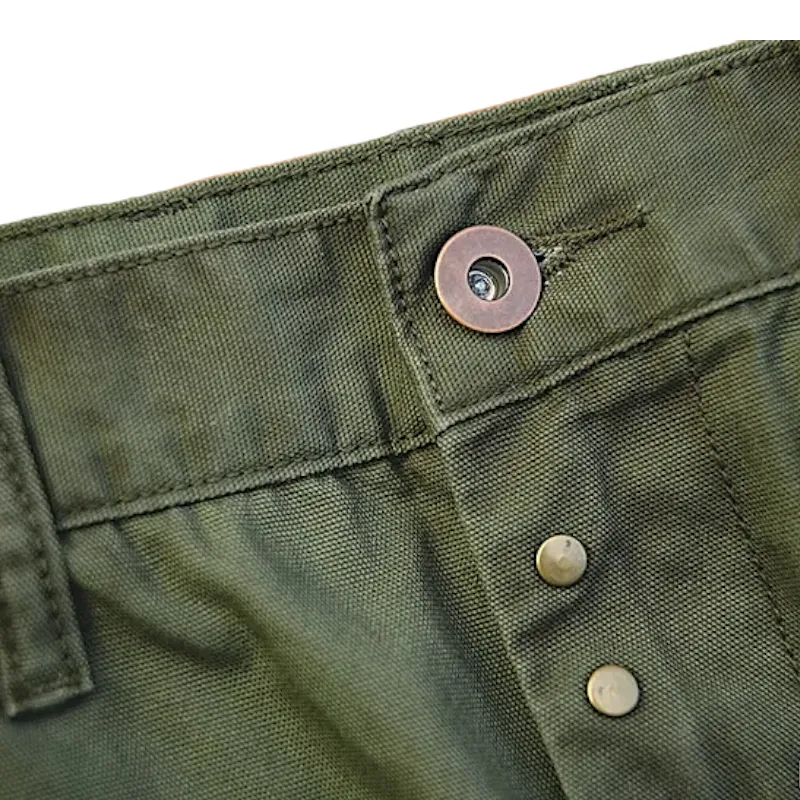 Tactical cotton canvas cargo pants