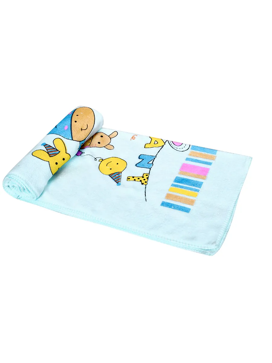 THE LITTLE LOOKERS Baby Bath Towel for Newborn/ Baby/ Kids| Super Soft Baby Bath Towel Set for Infants/ Bathing Accessories (Pack of 1)