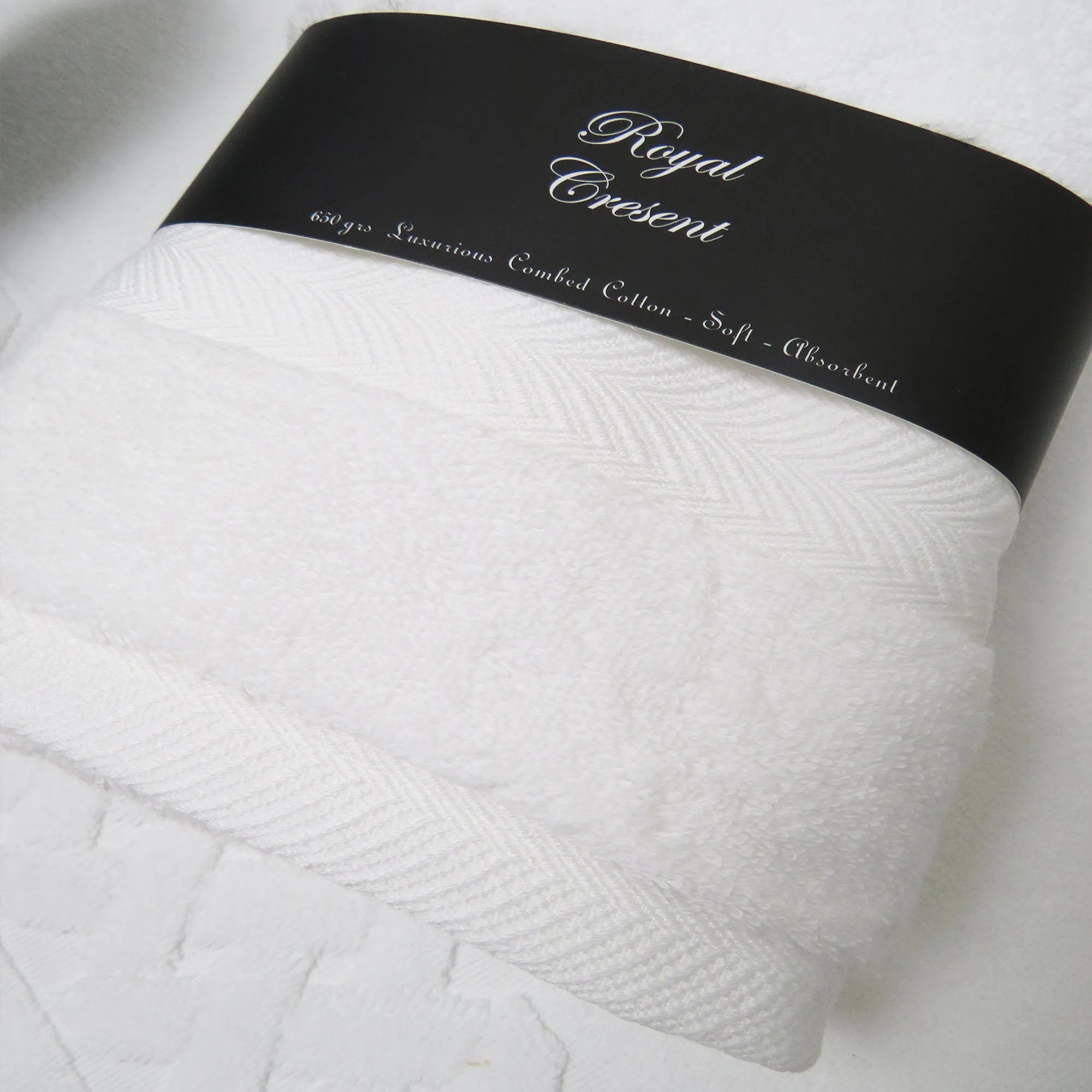 White Luxury Cotton Terry Towels