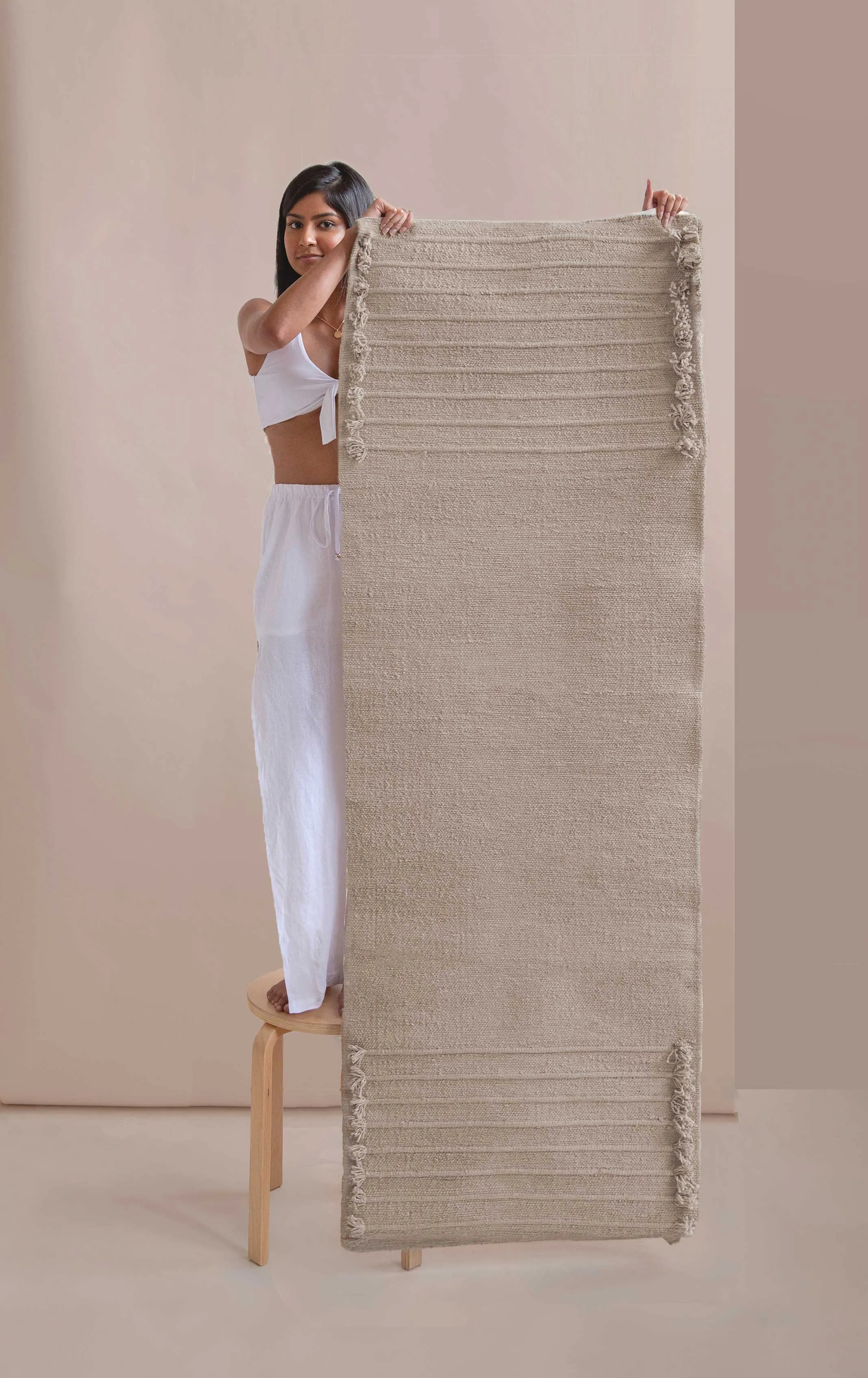 Yoga Mat | Organic Textile | Clay